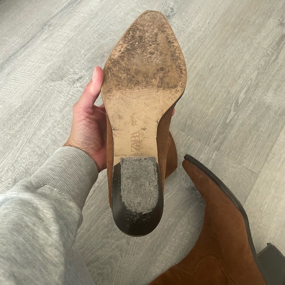Zara Suede Highly Sought After Boots - Picture 9 of 9